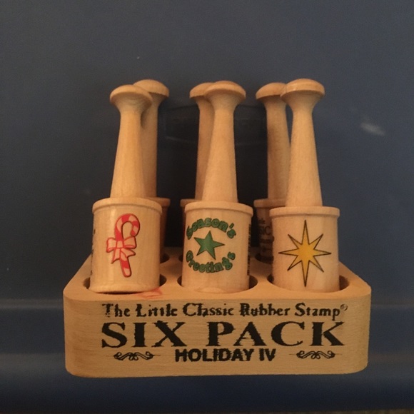 Holiday Stamps - Little Classics set of 6 with Free desk tray! - Picture 3 of 6